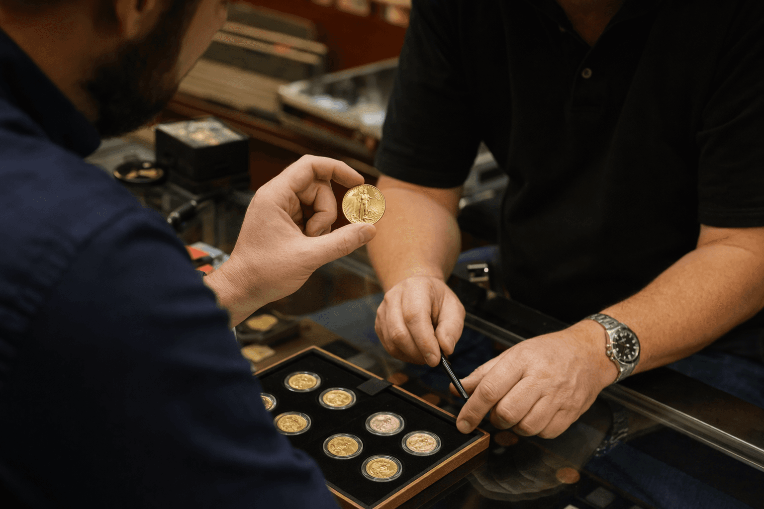 Gold coin sellers may get less than spot price, dealers say