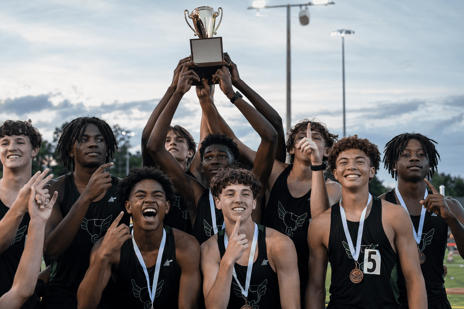 Nature Coast Tech boys win district track title, girls place third