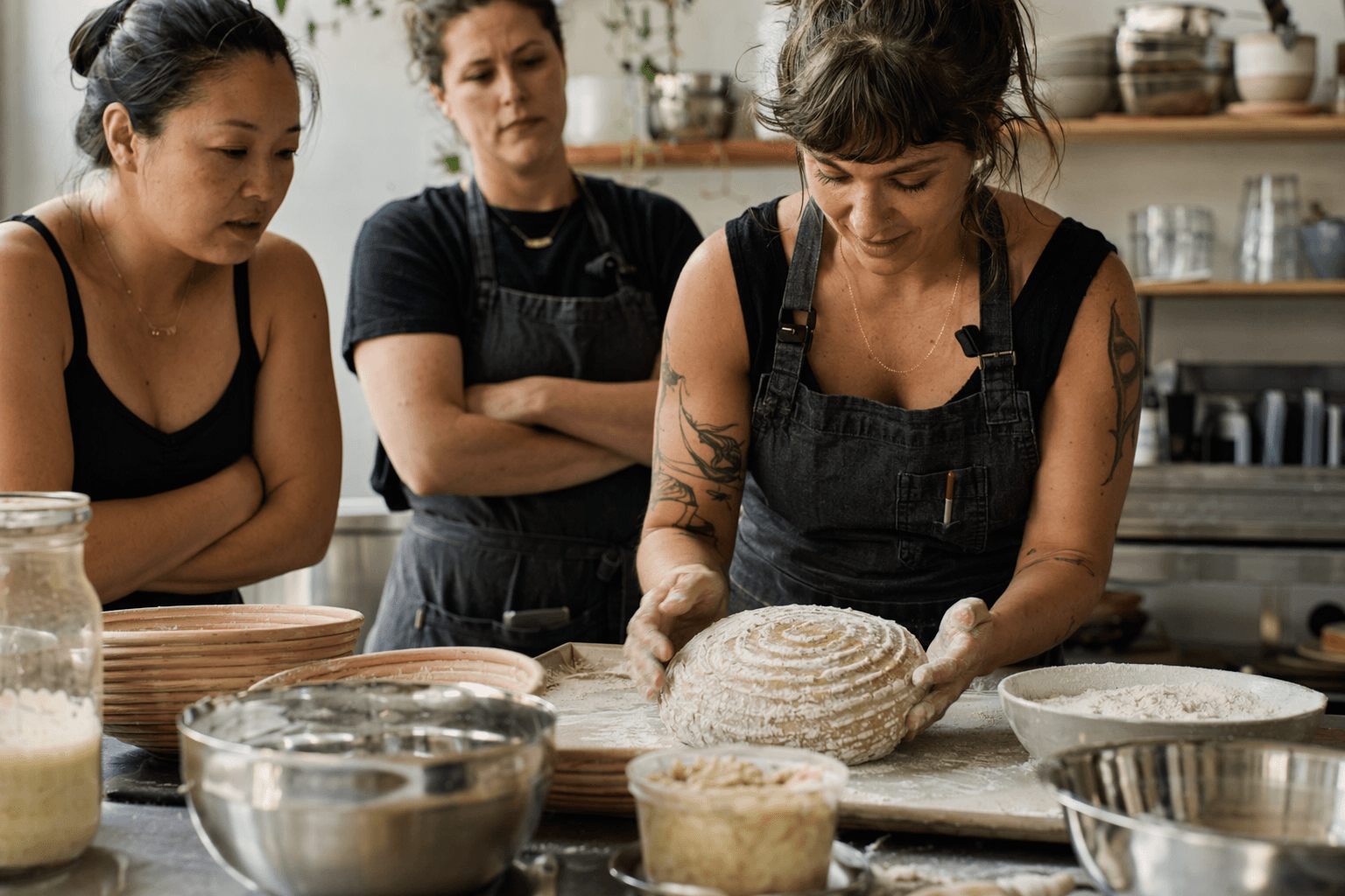 Philadelphia sourdough class promises starter, tasting, and follow-up support