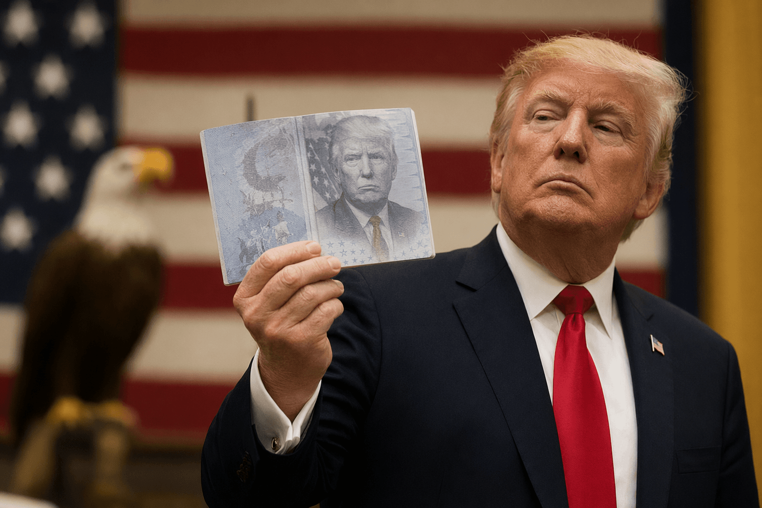 Trump Portrait to Appear in Limited Edition U.S. Passports for 250th Anniversary
