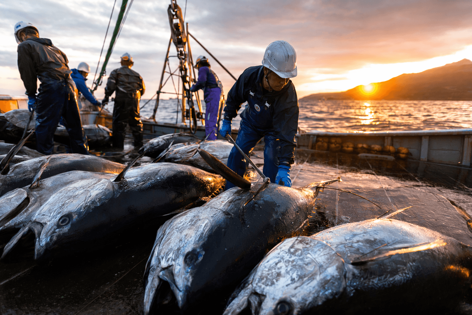Early Bluefin Tuna Hauls Surge Off Sado Island, Niigata Prefecture
