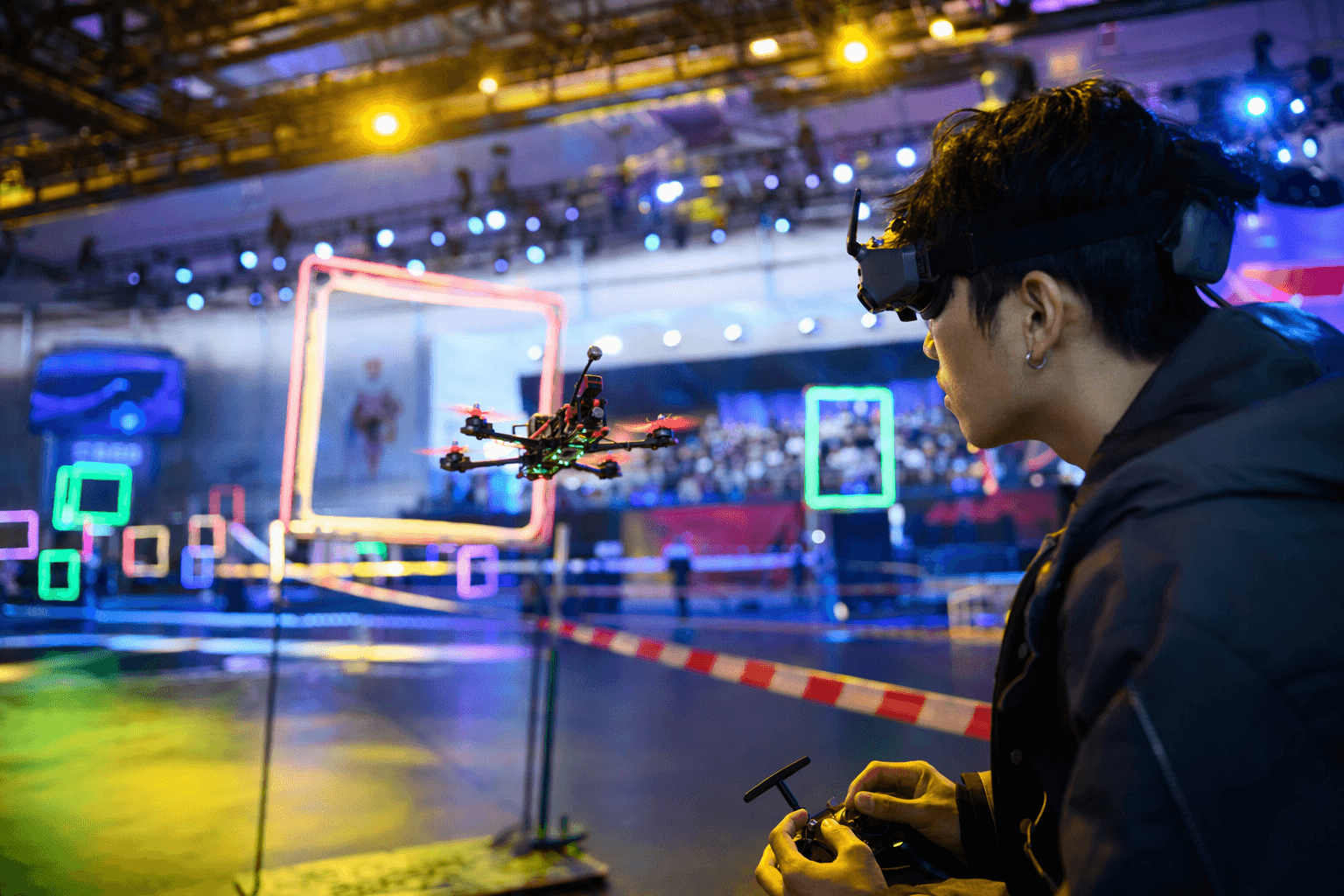 Nearly 200 pilots race at Jiangsu Drone Racing Open in Yangshan