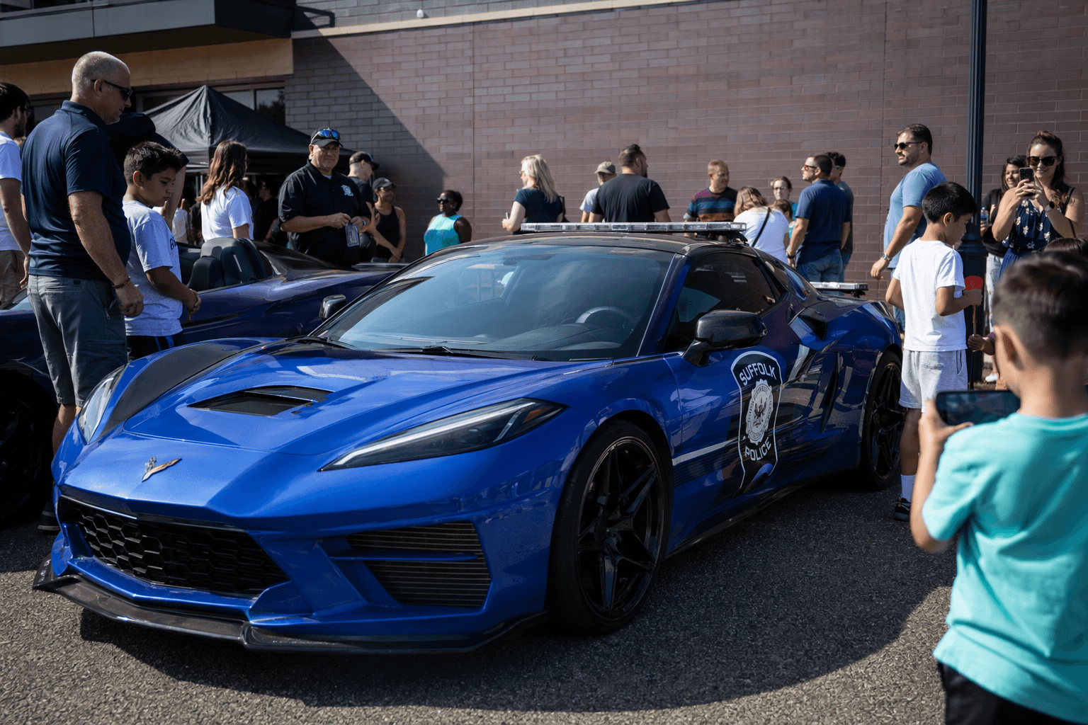Suffolk County Corvette police cruiser sparks viral reaction online