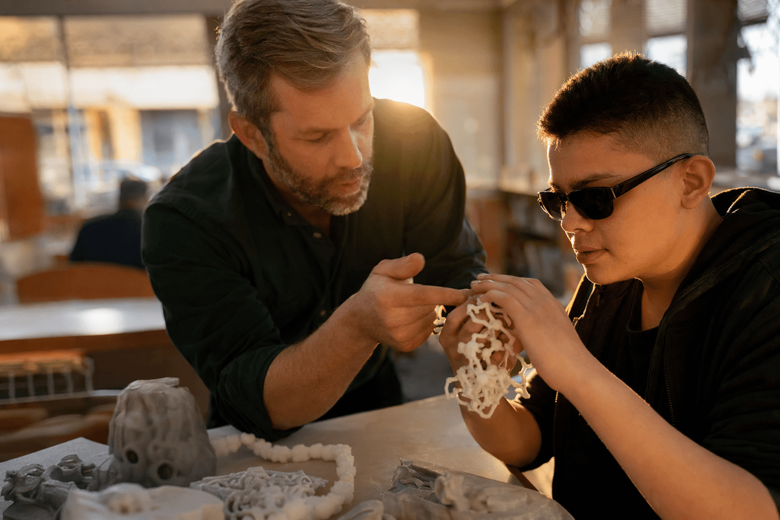 Baylor researcher shows 3D printing helps blind students learn science
