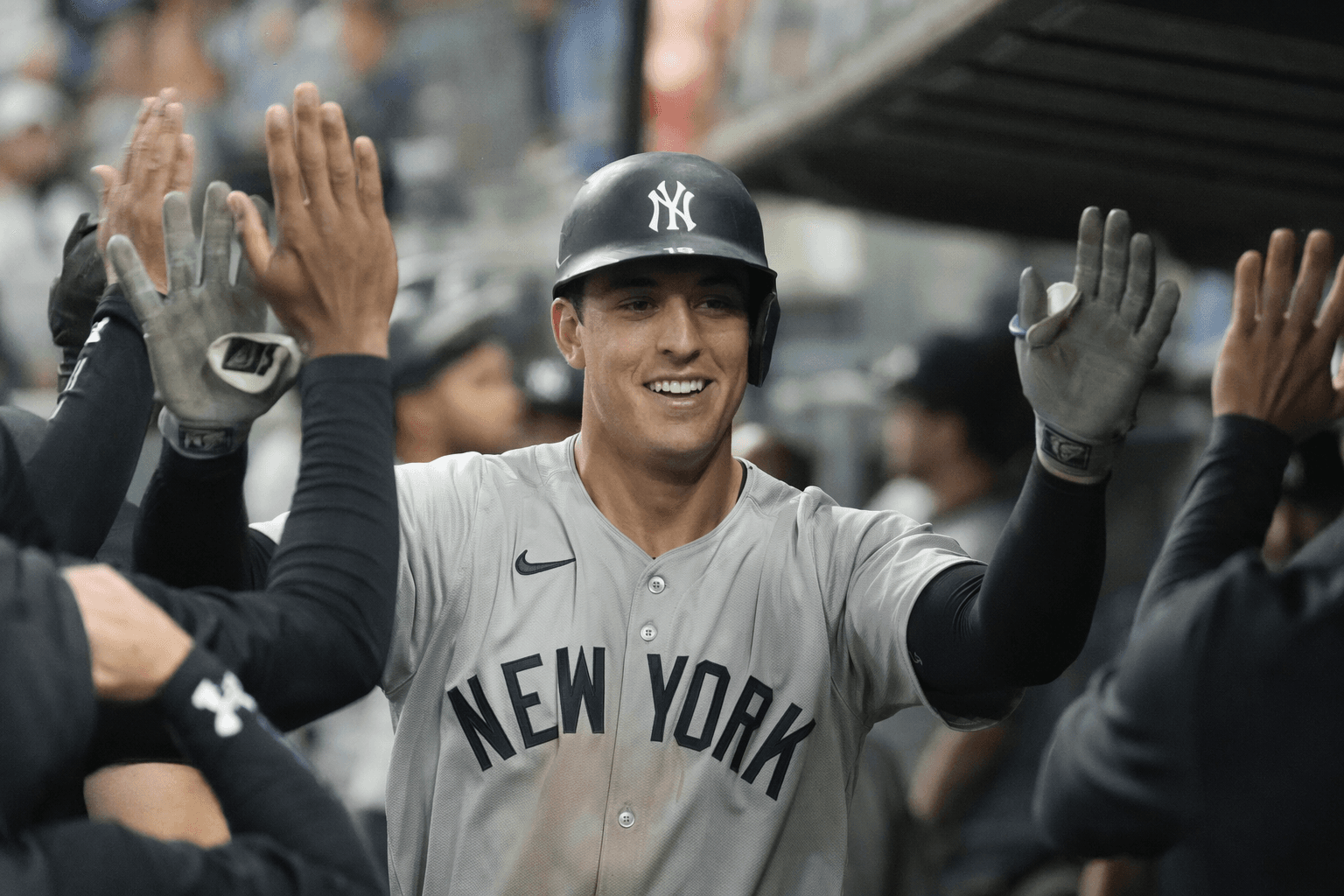 Yankees recall Max Schuemann from Triple-A to replace injured Stanton