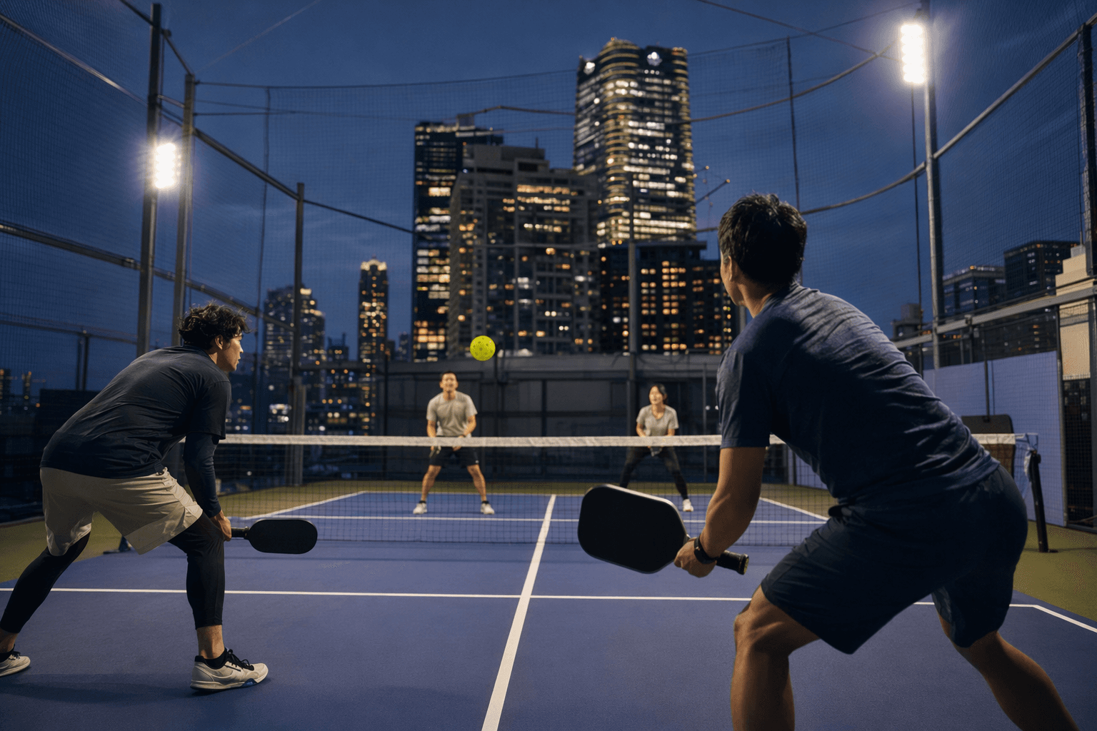 Japan’s pickleball boom spreads to streets, hotels and commercial hubs