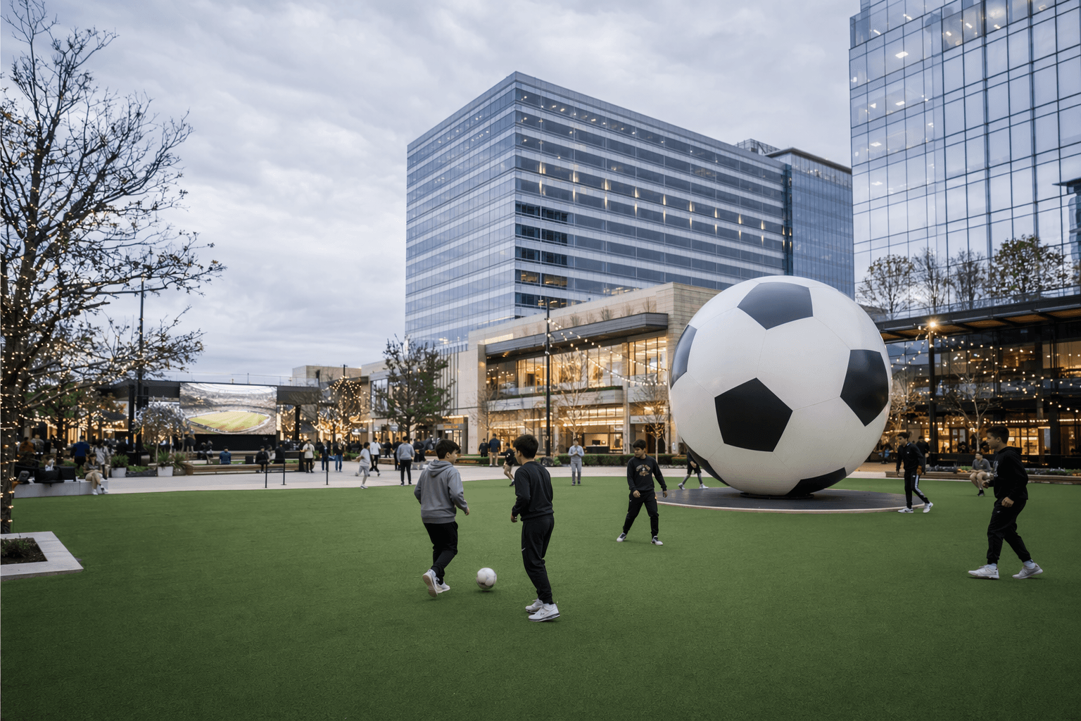 Legacy West in Plano launches soccer-themed push ahead of World Cup
