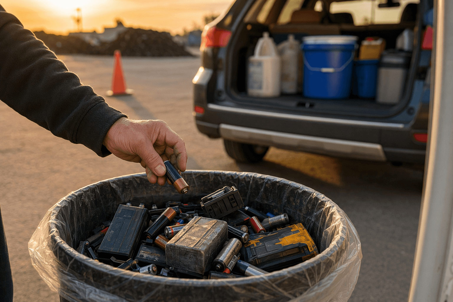 Orange County warns residents on safe battery disposal, HHW schedule