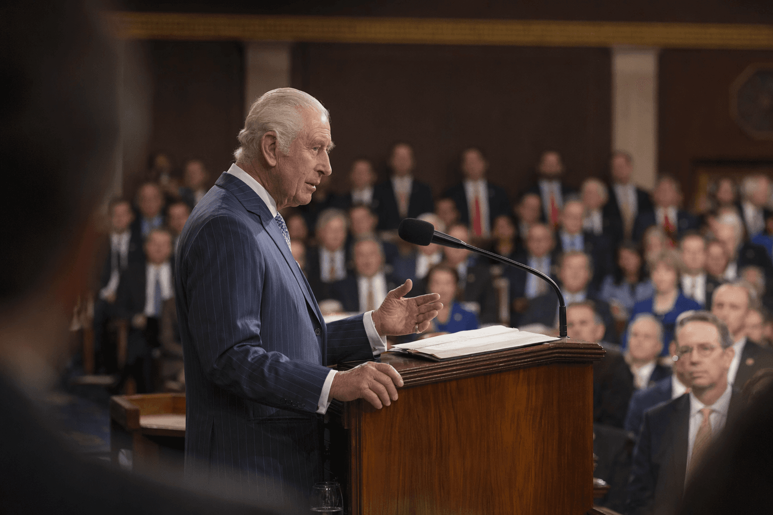 King Charles Addresses Congress, Praises U.S.-U.K. Alliance, Subtly Rebukes Trump