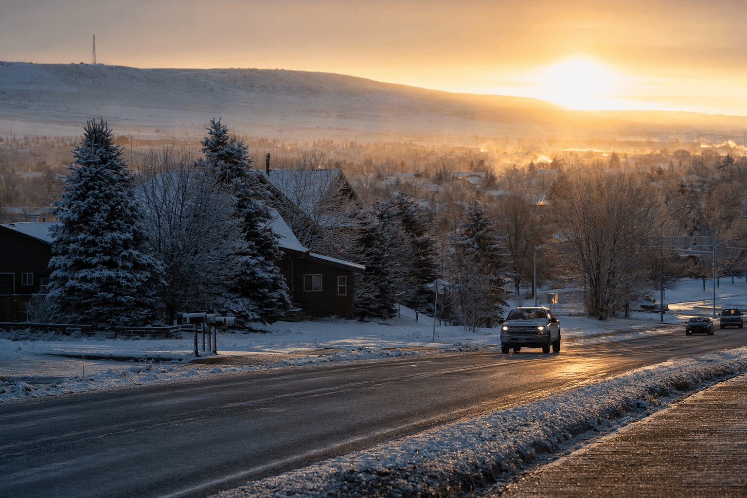 Late-April snow, fog create slick travel conditions in Albany County