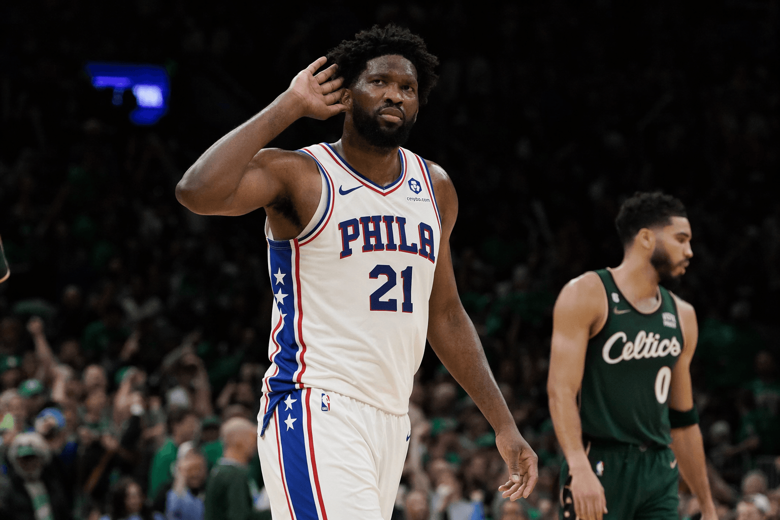 Embiid scores 33, 76ers beat Celtics to force Game 6