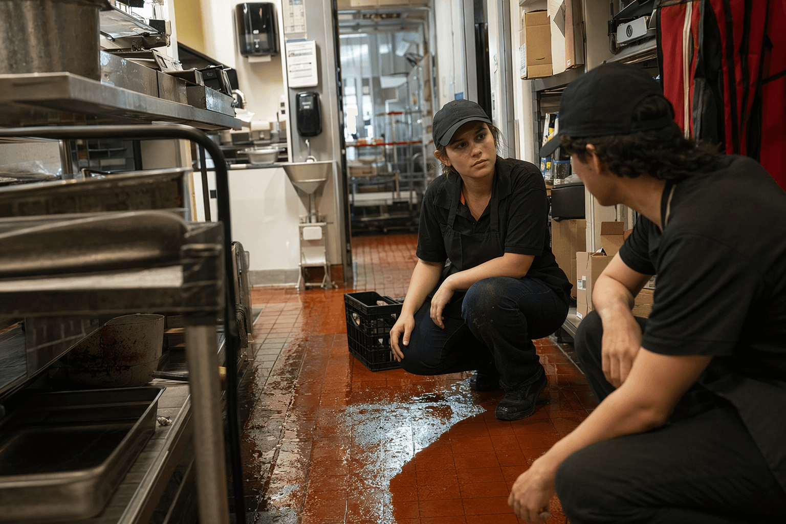 OSHA warns Pizza Hut workers on wet floors, cluttered walkways