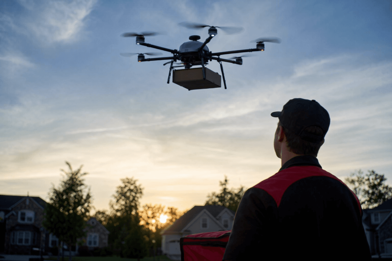 Drone delivery expands, Pizza Hut drivers may feel tipping pressure