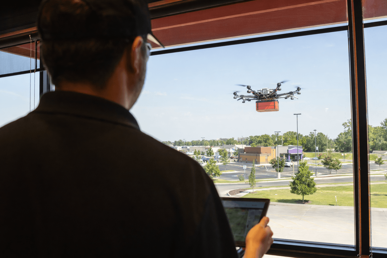 Little Caesars drone delivery expands, signaling bigger labor-saving bets for Taco Bell