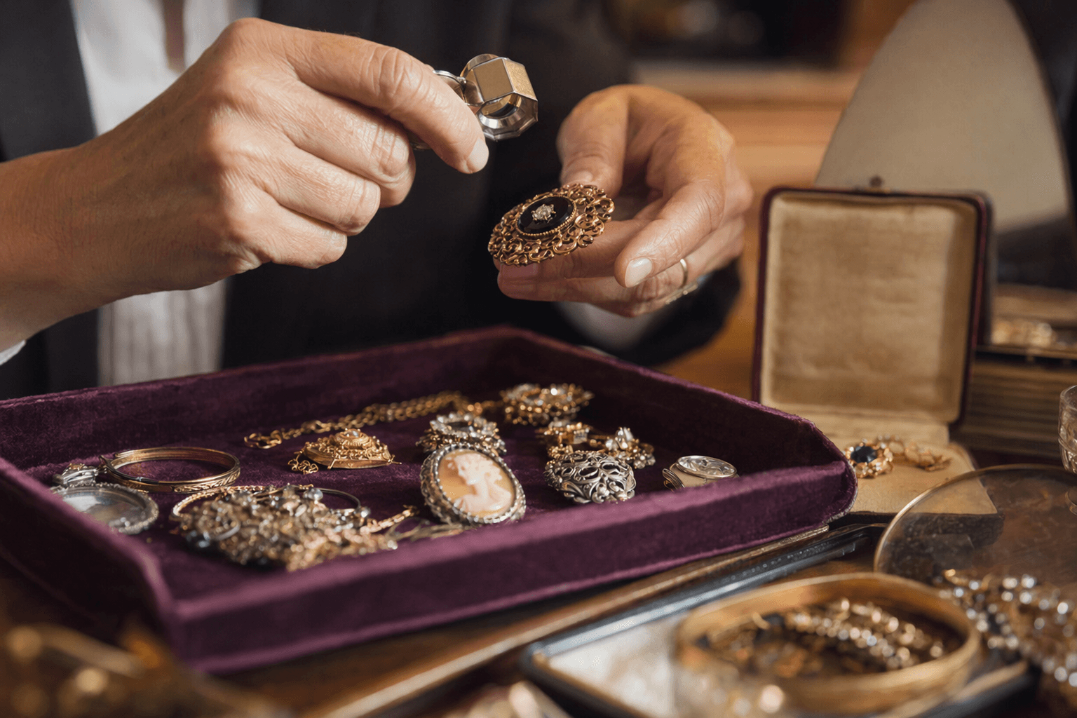How to Spot Authentic Antique Jewelry, Provenance, Hallmarks, and Value