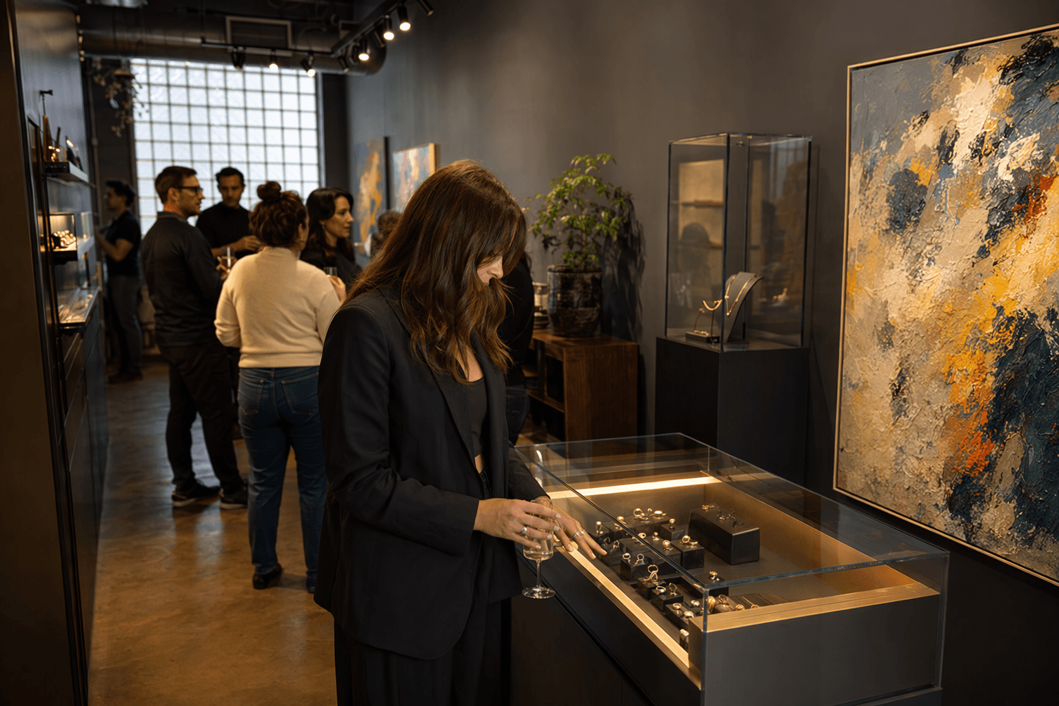 Chicago Jeweler Turns Custom Store Into Art Gallery Experience