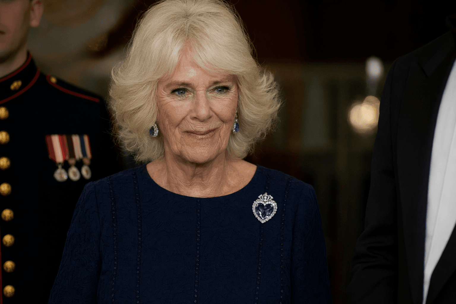 Camilla’s brooches spotlight U.S.-U.K. ties and royal history