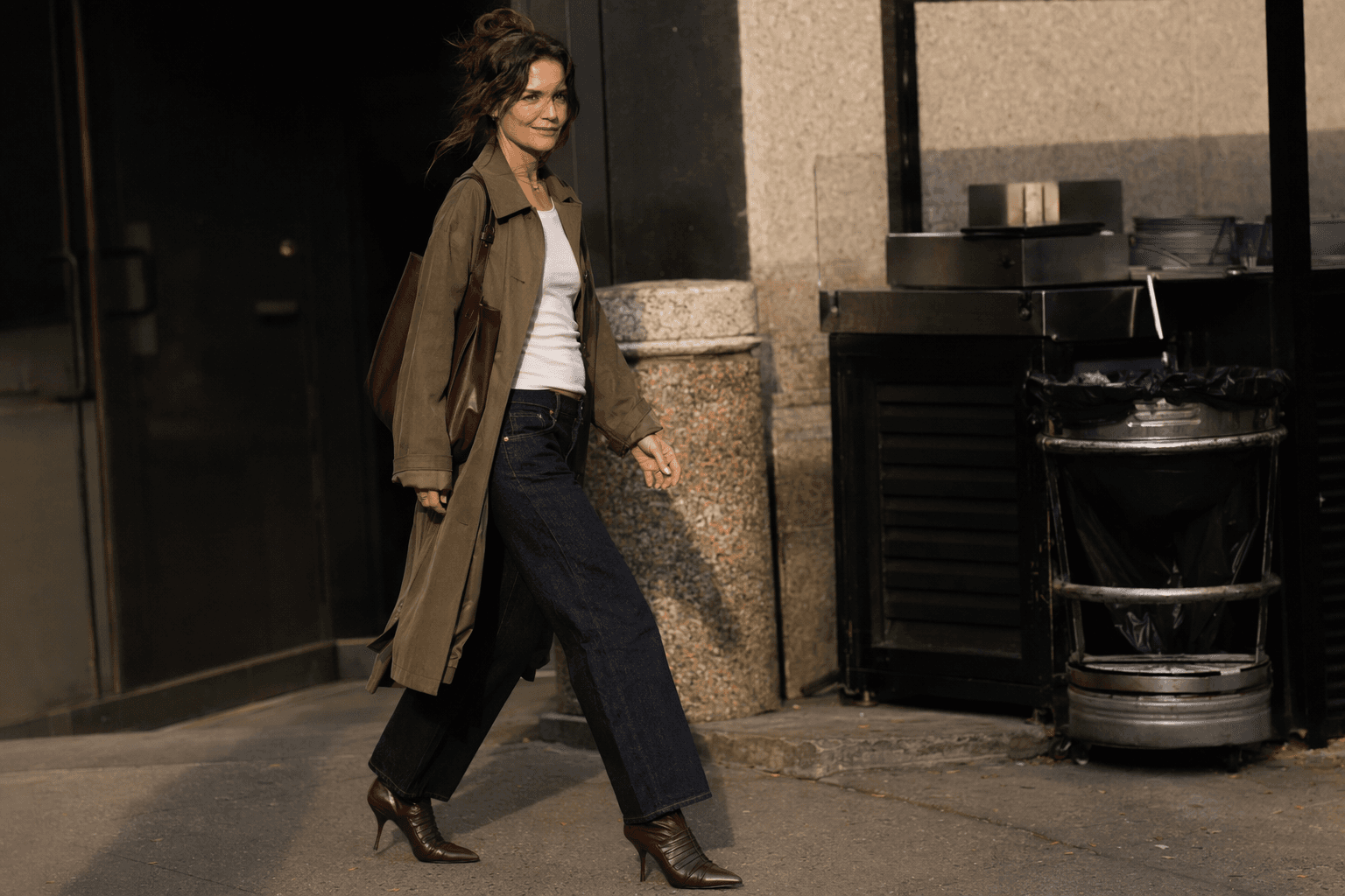 Katie Holmes Champions Glove Shoes as Spring 2026's Chic New Staple