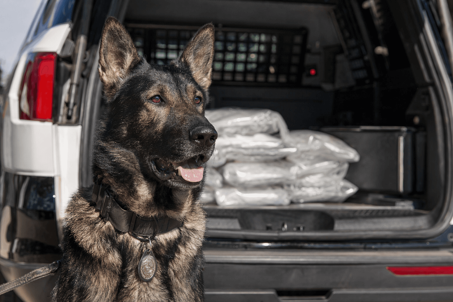 Clive police dog Dutch racks up major drug seizures across metro