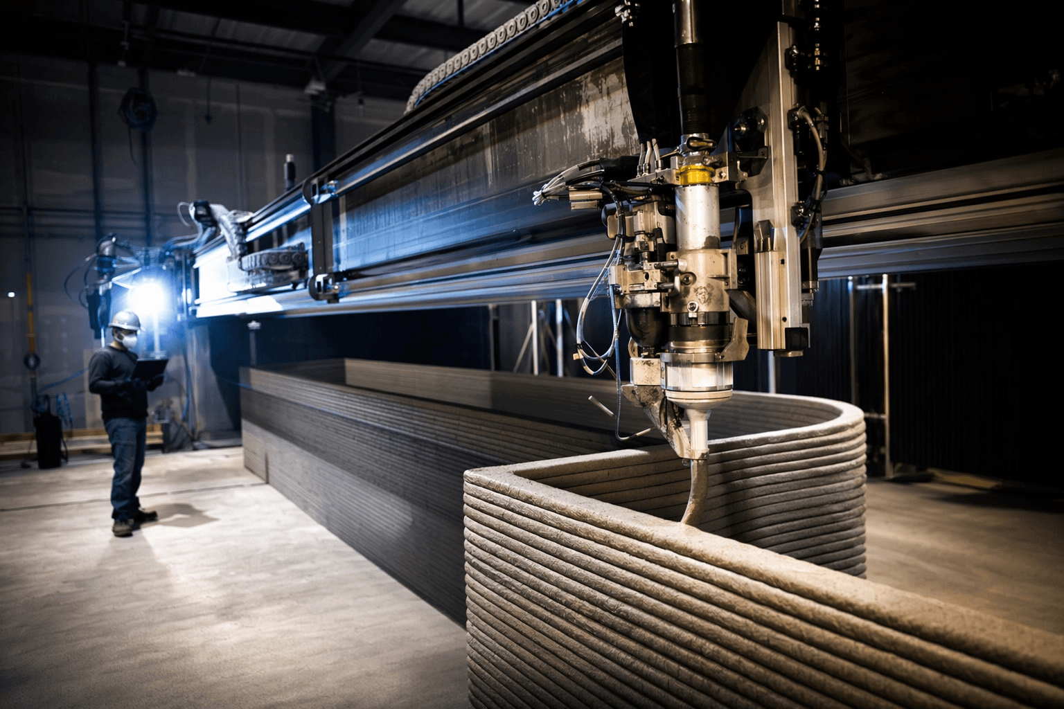 Alquist 3D to print Walmart expansions with A1X concrete robots