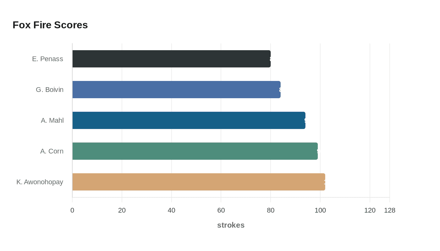Menominee Nation/Gresham golf team takes second at Fox Fire Course