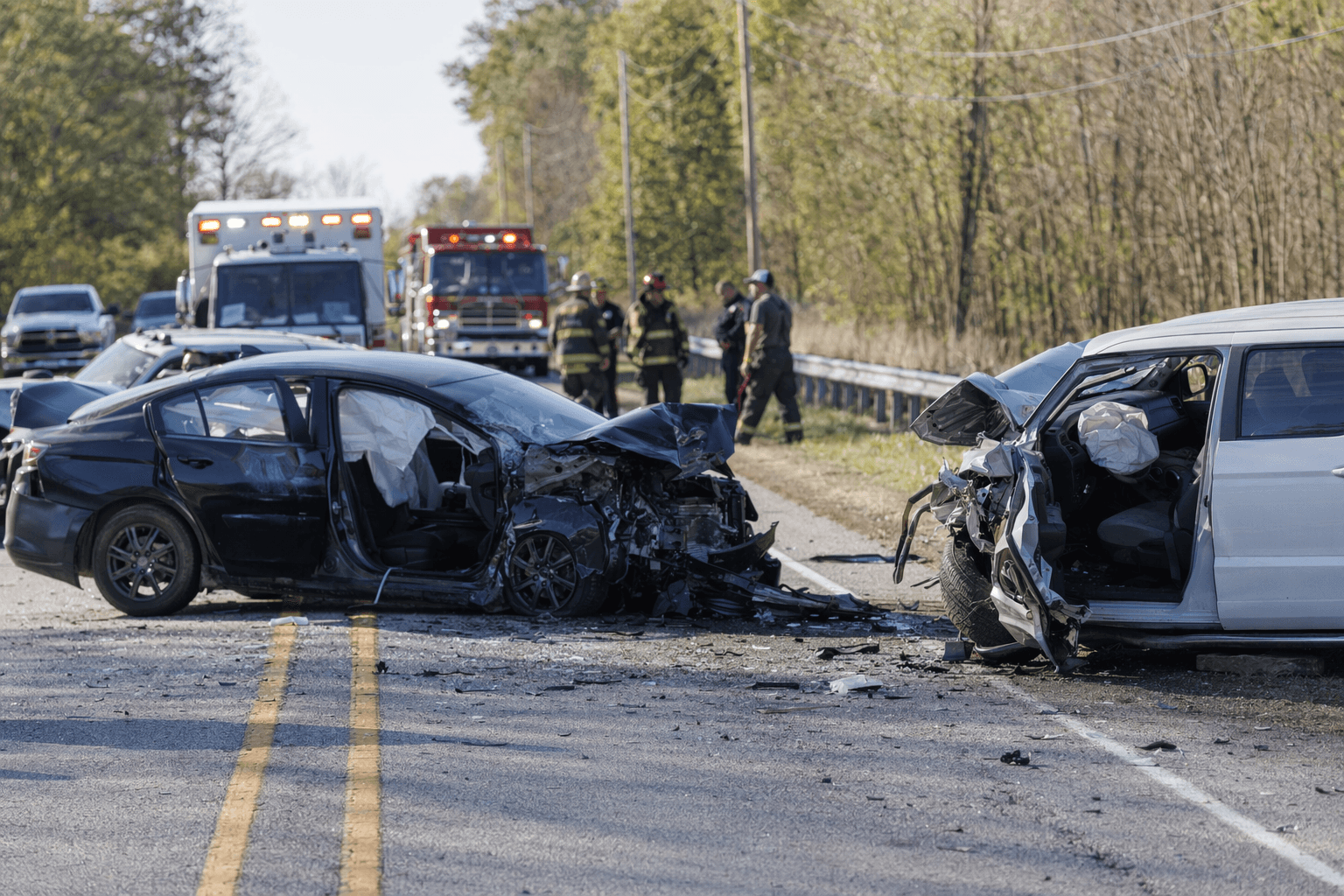 One dead, one seriously hurt in head-on crash near Saint Meinrad