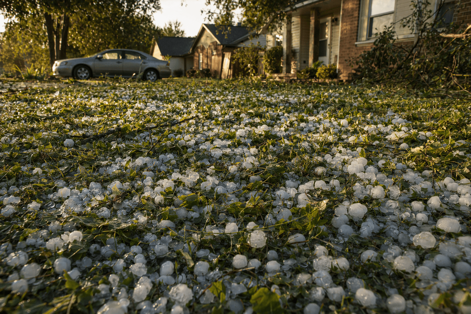 Northern Quitman County hit by hail in multi-round storm outbreak