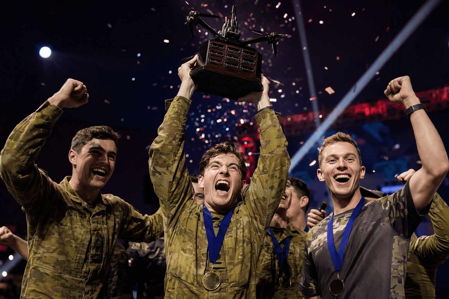 ADF dominates largest Military International Drone Racing Tournament in Sydney