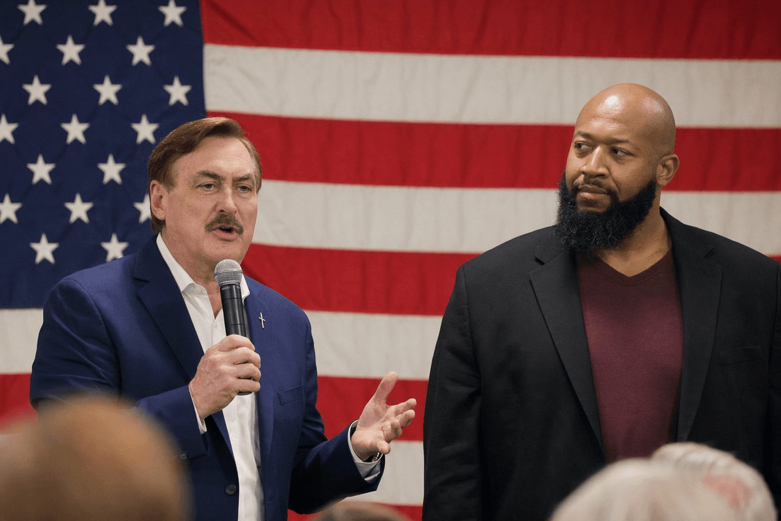 Mike Lindell, Royce White speak at Lake County GOP gathering in Two Harbors