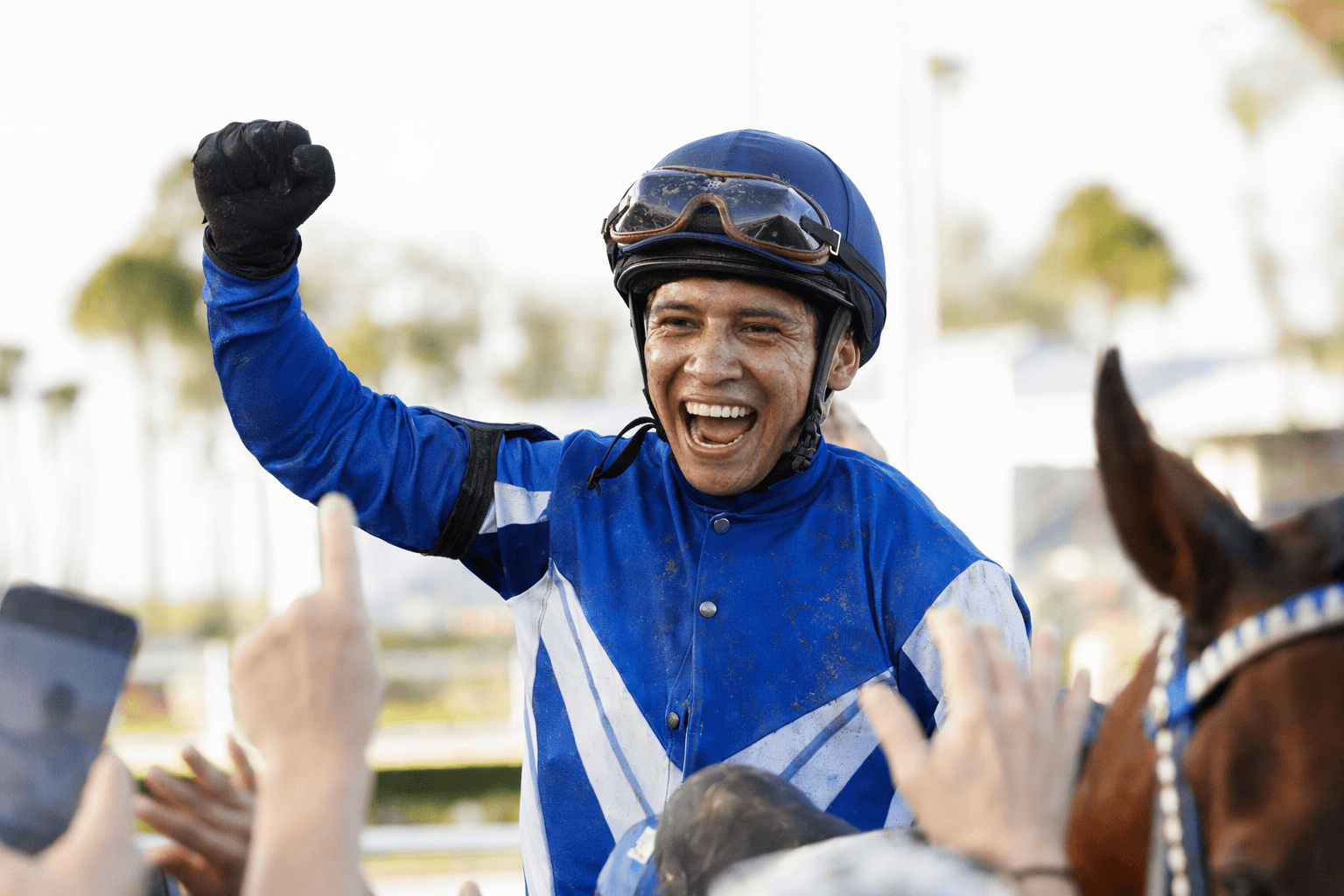 Marin sets Tampa Bay Downs wins record in historic week of riding