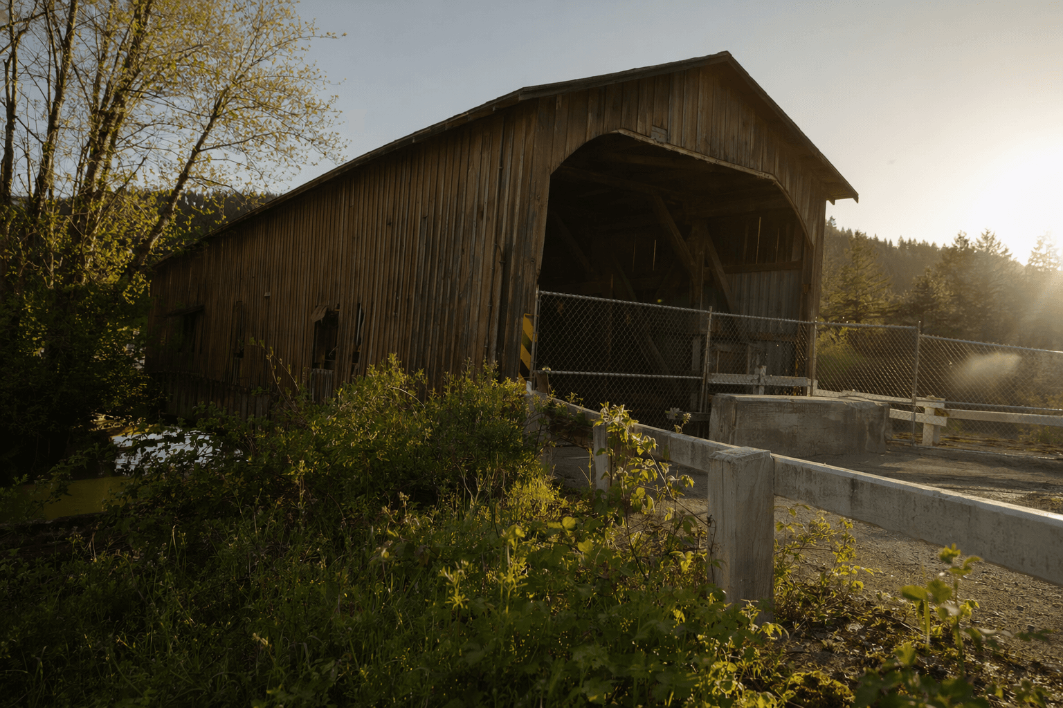 Lane County approves emergency funds to save two historic covered bridges