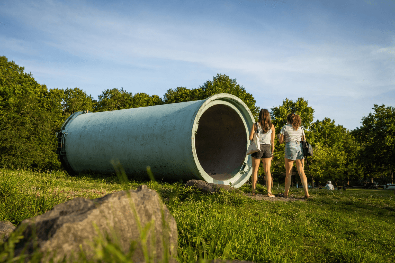 Eugene’s quirky Pipe in Alton Baker Park draws curious visitors, rave reviews