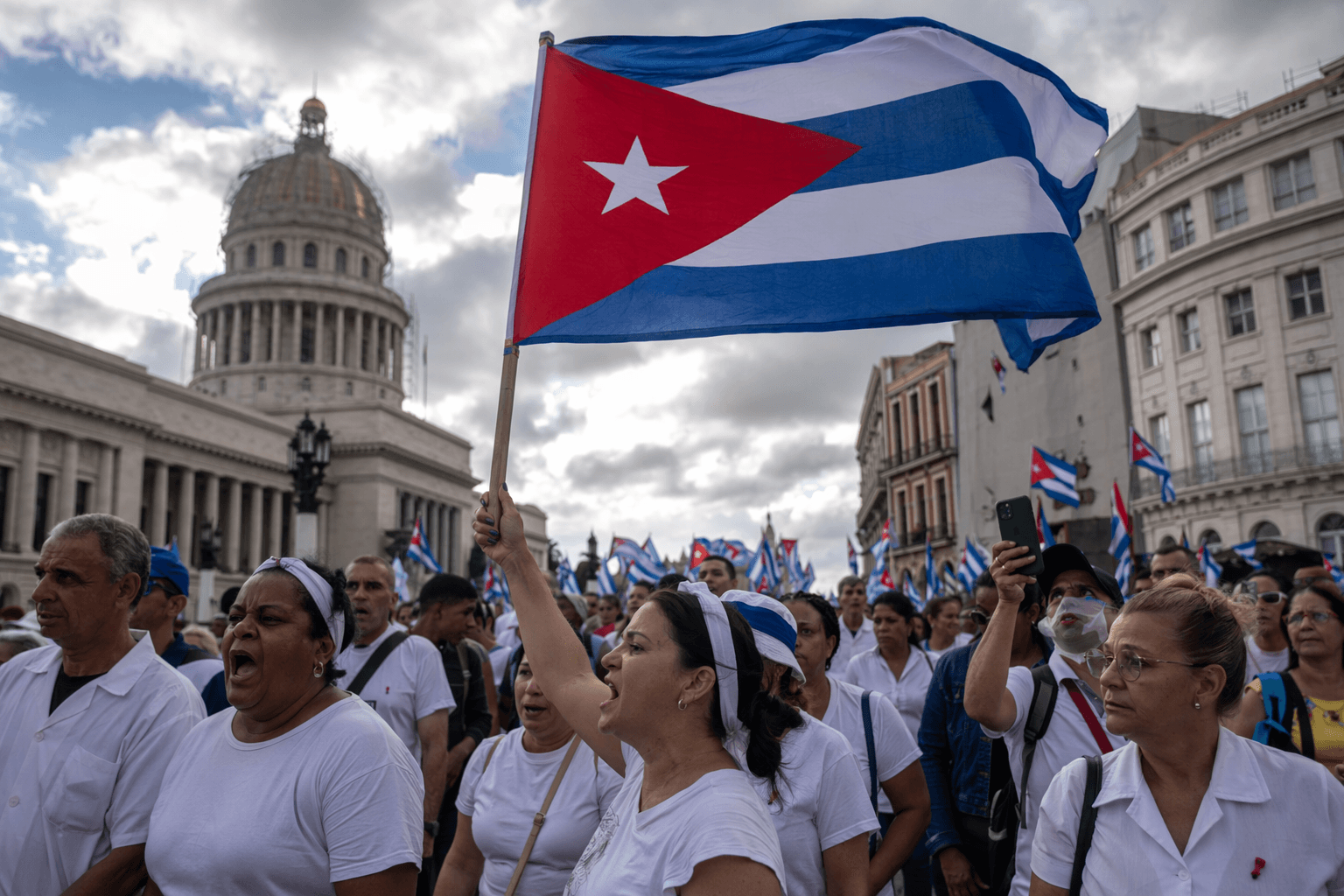 Cuba rallies for May Day parade amid U.S. blockade tensions
