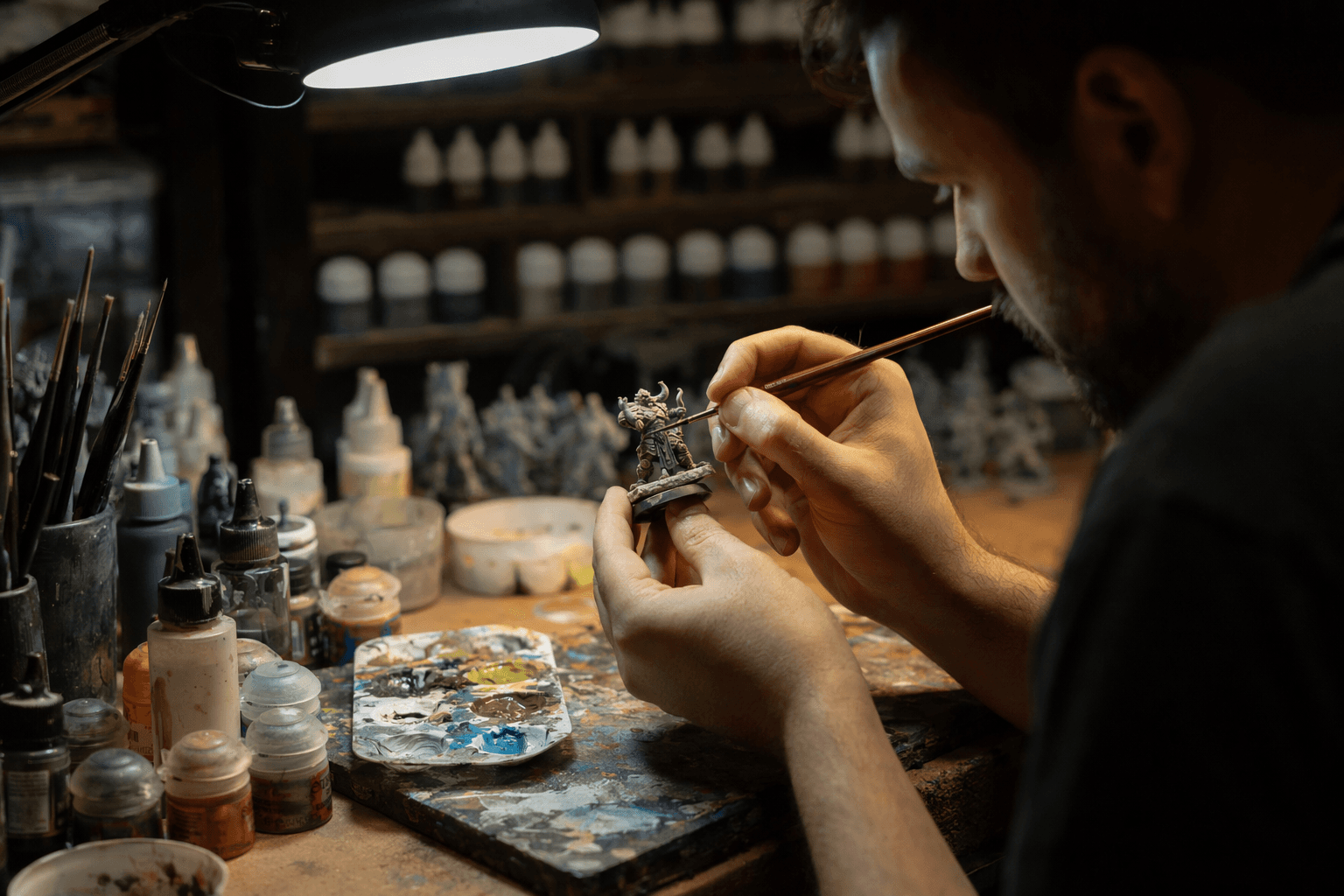 How One-Coat Paints Reshaped Miniature Painting, Speed and Shading Combined
