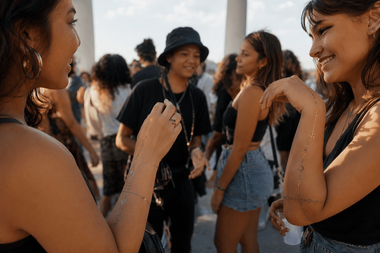 Jewelry Tattoos Turn Skin into Bracelets, Rings, and Necklaces
