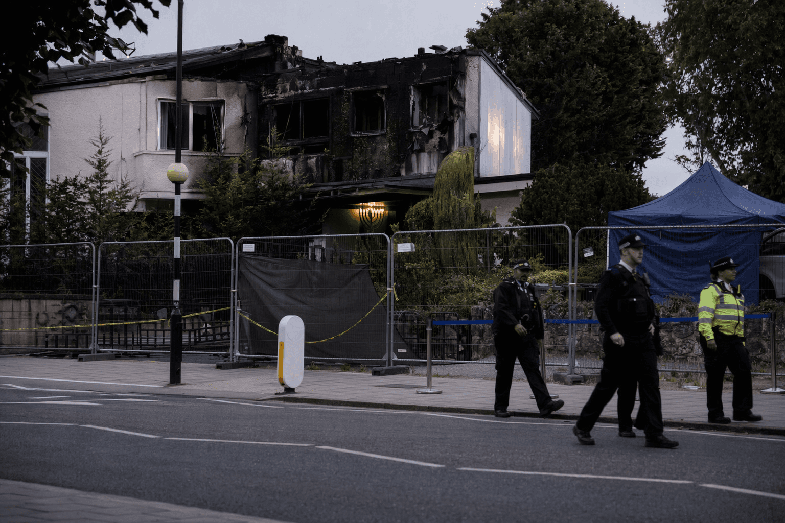 London Jewish sites targeted in wave of arson, stabbing attacks