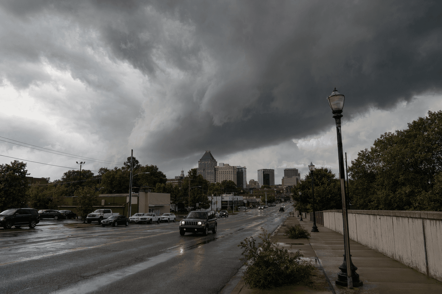 Severe thunderstorm warnings hit Greensboro, Burlington, Graham, no major damage reported