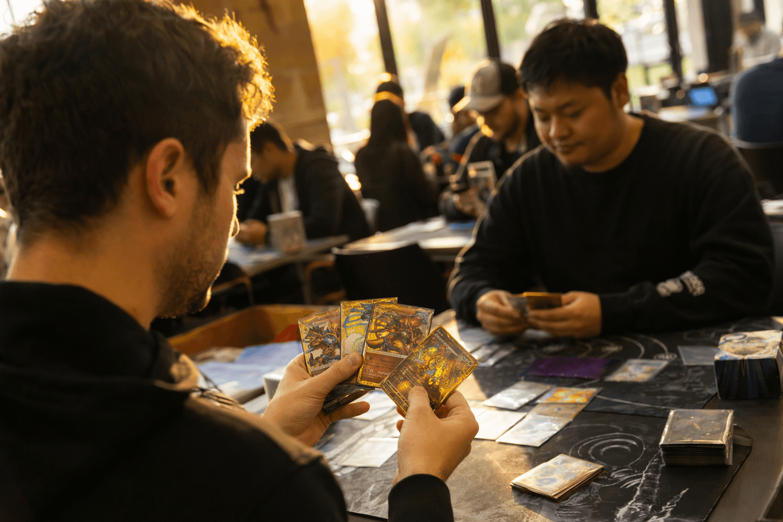 Pokémon TCG Pocket’s Pulsing Aura expansion adds Mega Lucario ex, gold flair system