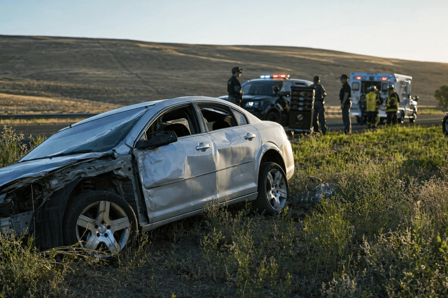 Nampa man jailed after fleeing I-84 crash that injured child in Baker County