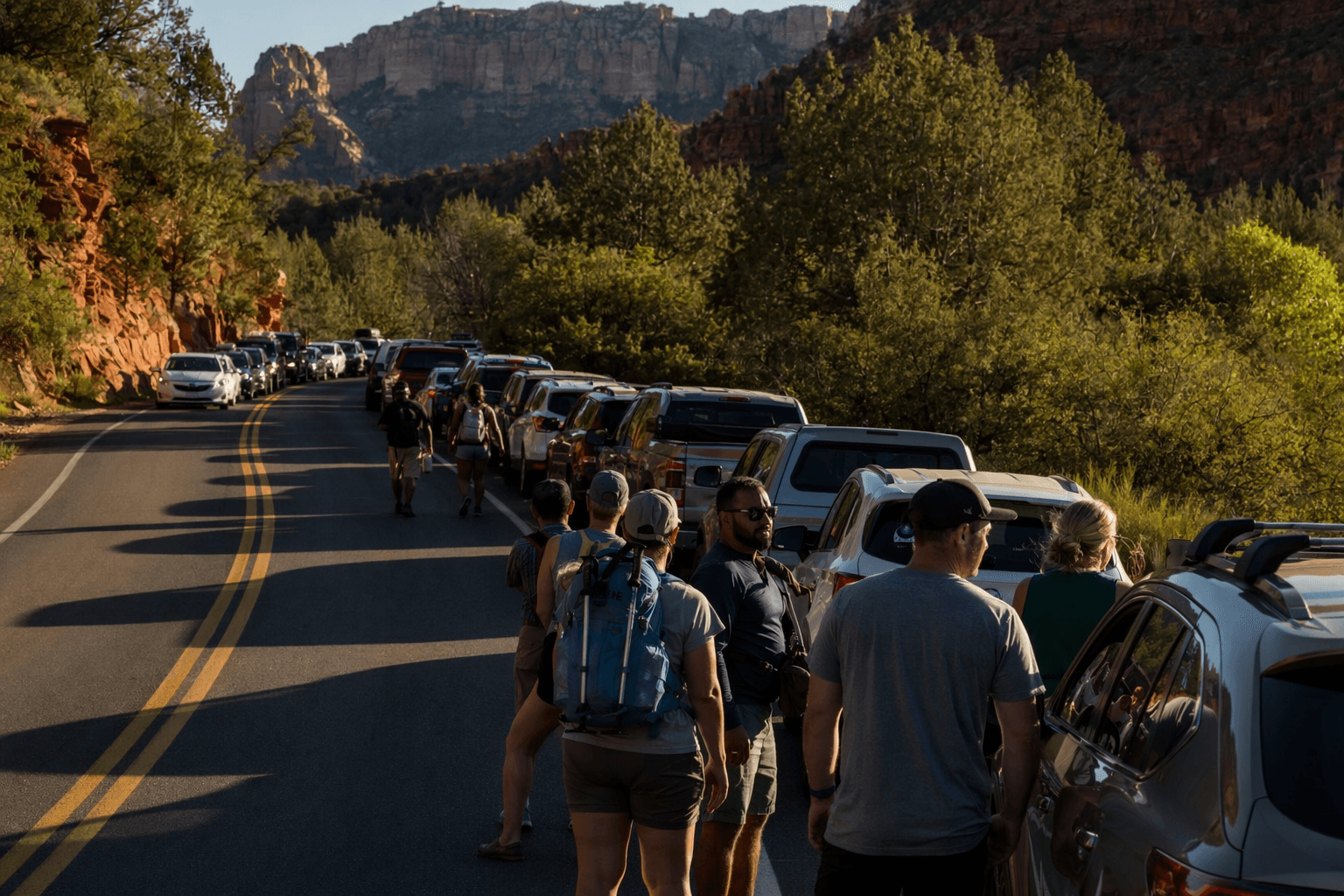 Slide Rock State Park ends roadside parking queues starting May 1
