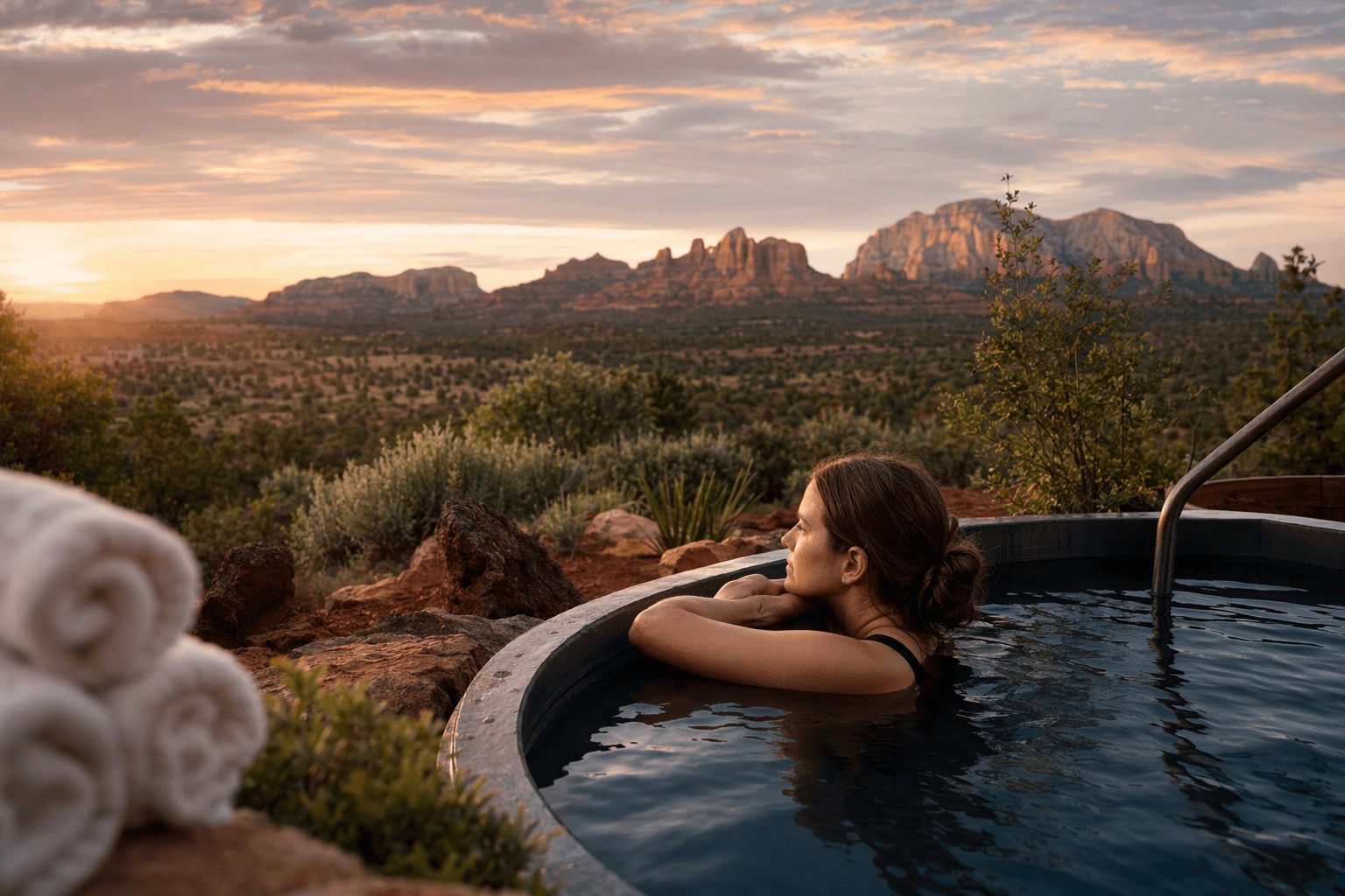 Outbound Sedona to Open May 7, with First Spa and Cold Plunge