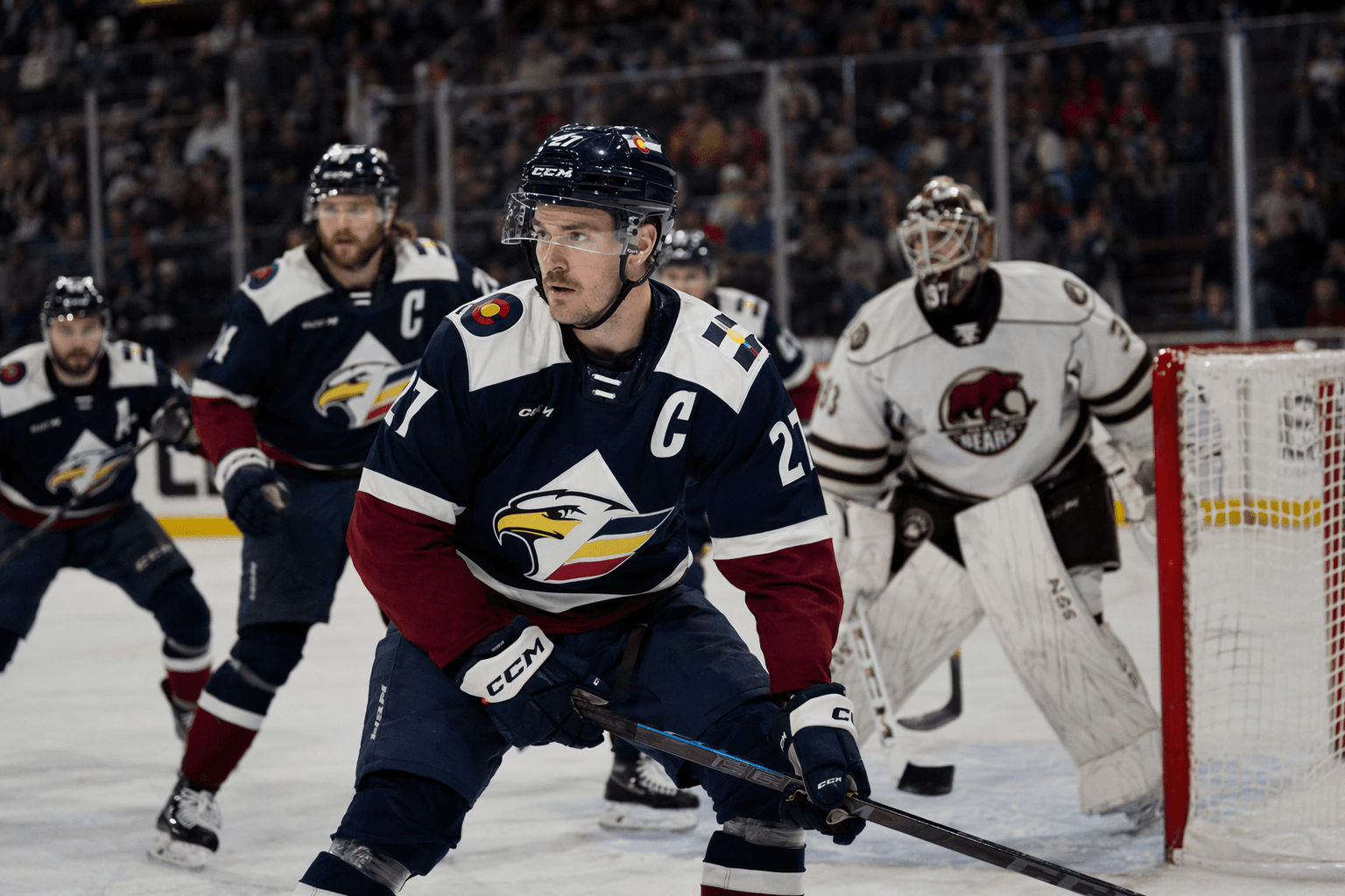 Jayson Megna wins 2026 Bruce Boudreau Award with Colorado Eagles