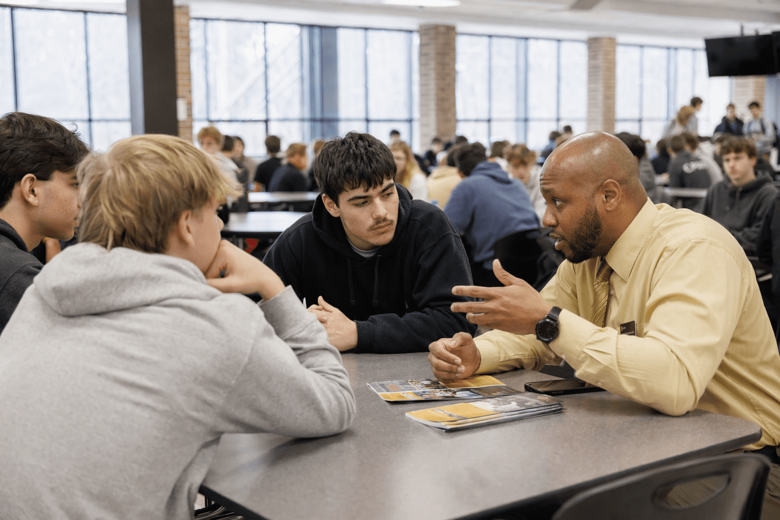 WVSU visits Mount View, offers scholarships and college guidance