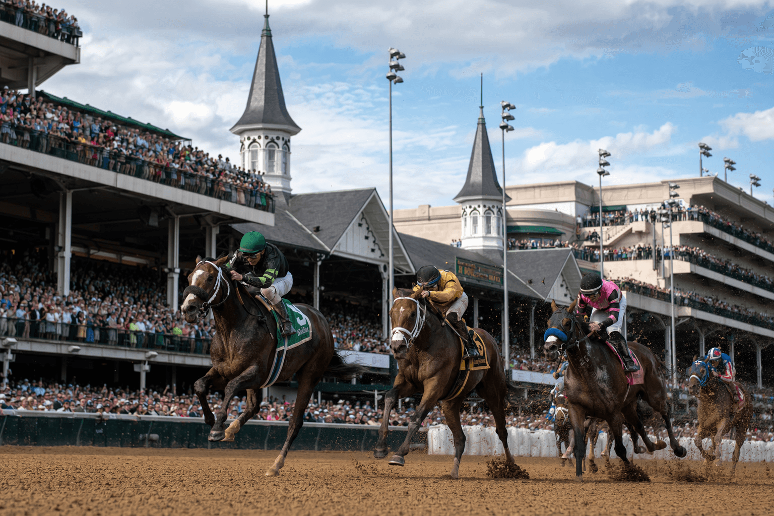 Knightsbridge Faces Deep Churchill Downs Stakes Field as 9-5 Favorite