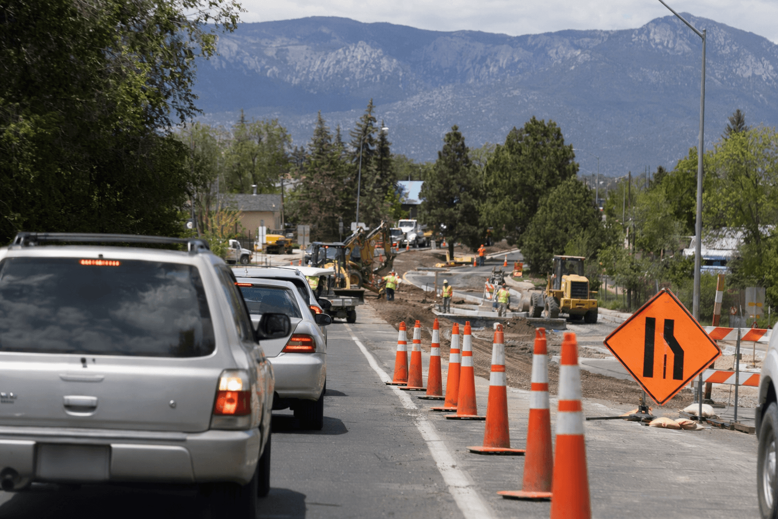 Los Alamos County urges drivers to check Cone Zone for updates