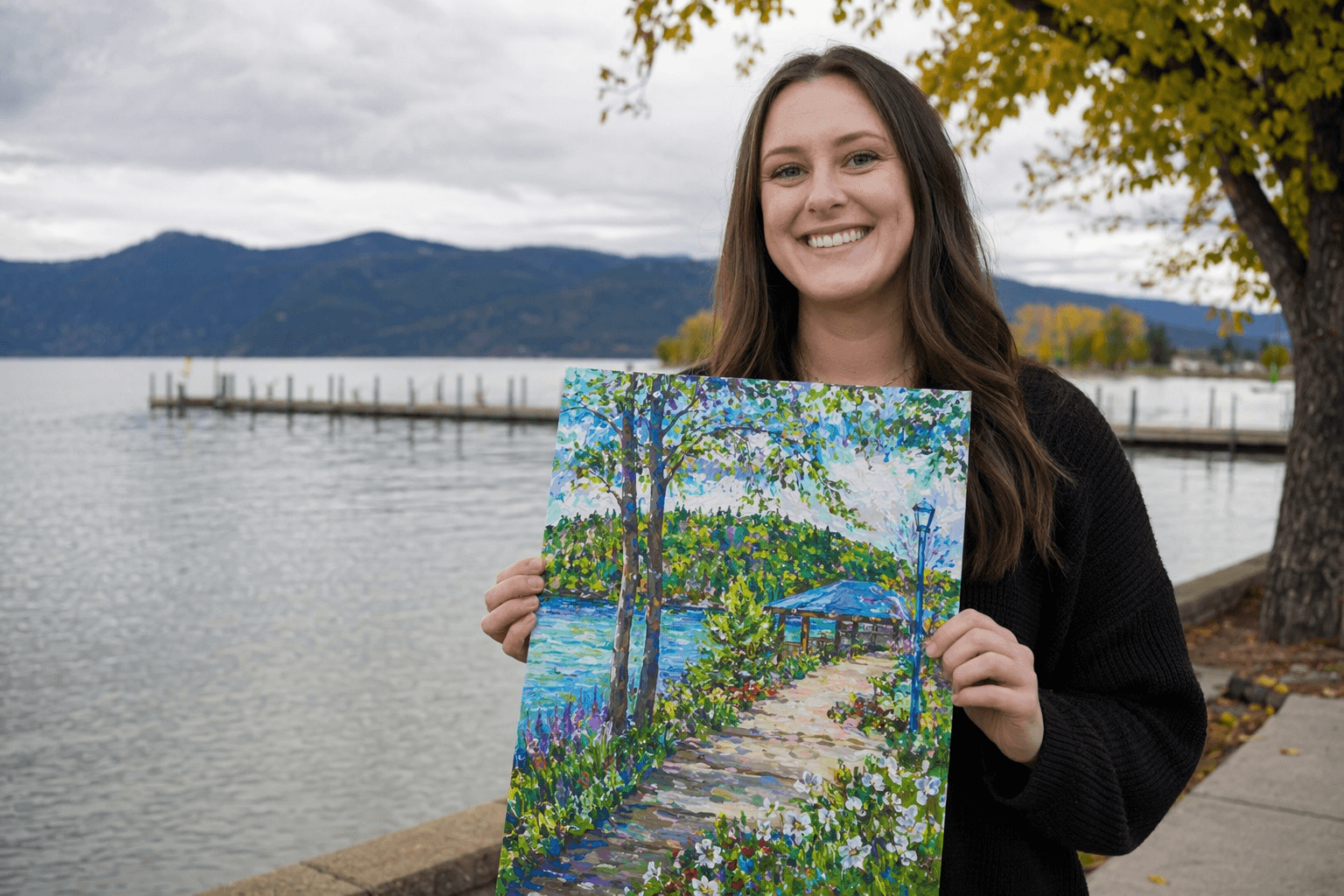 Dalton Gardens artist wins Art on the Green 2026 poster contest