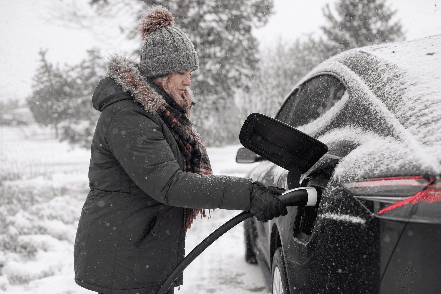 AAA data shows cold weather slashes EV range far more than heat
