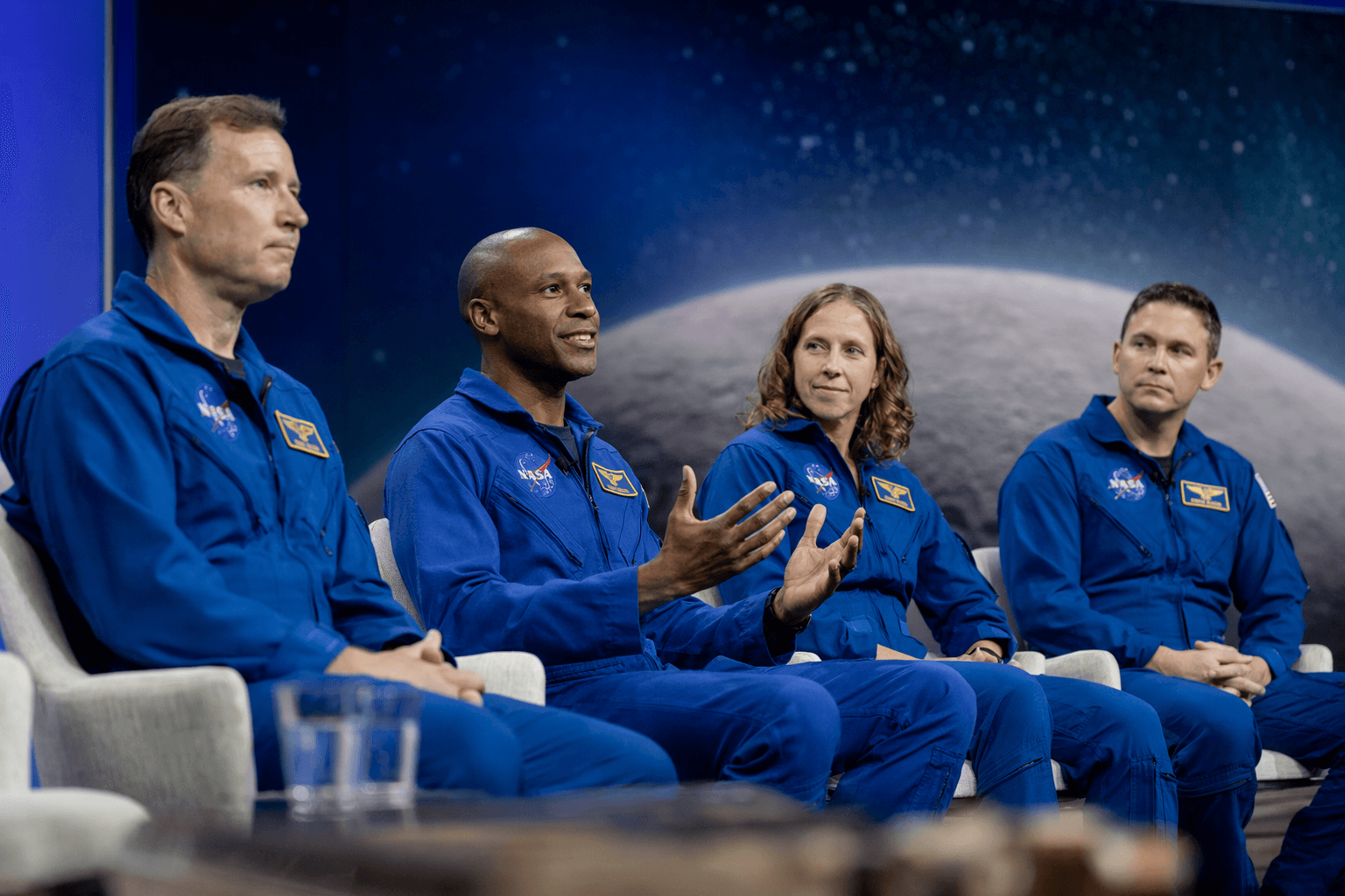 Artemis crew joins CBS town hall ahead of historic moon mission