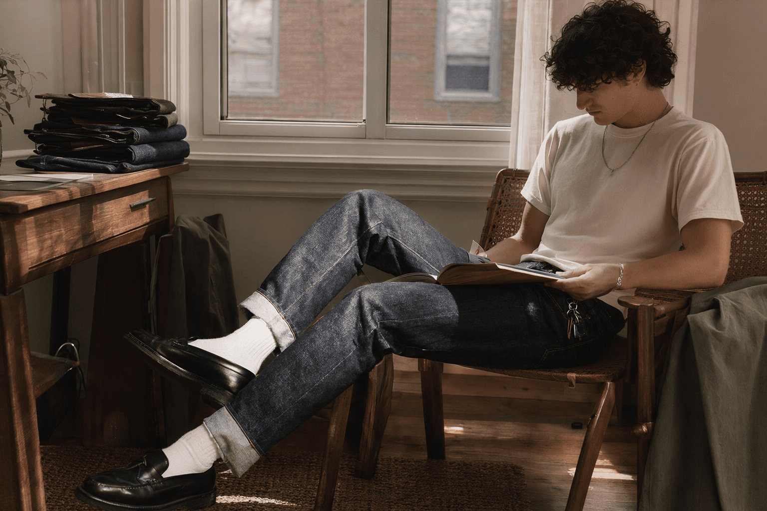 Raw Denim Returns as Gen Z Embraces Rigid, Fading Jeans