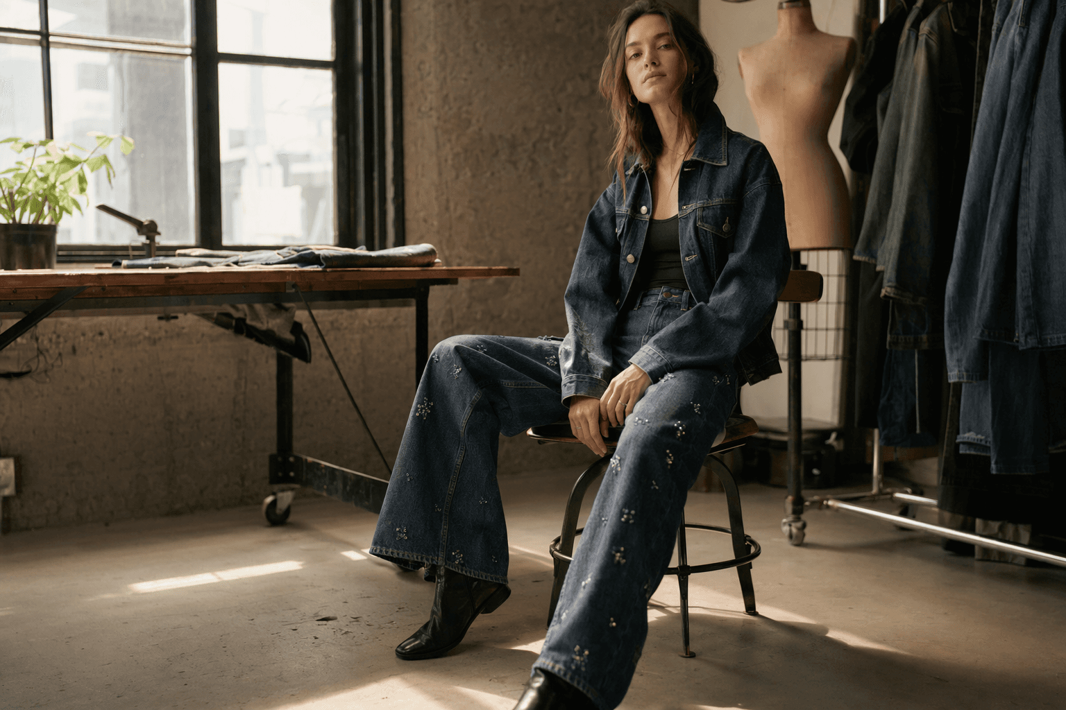Spring 2026 Denim Trends Redefine Workwear With Embellishment and Edge